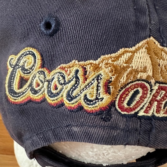 Coors Original Golden Colorado Blue Cap Hat - Picture 5 of 13